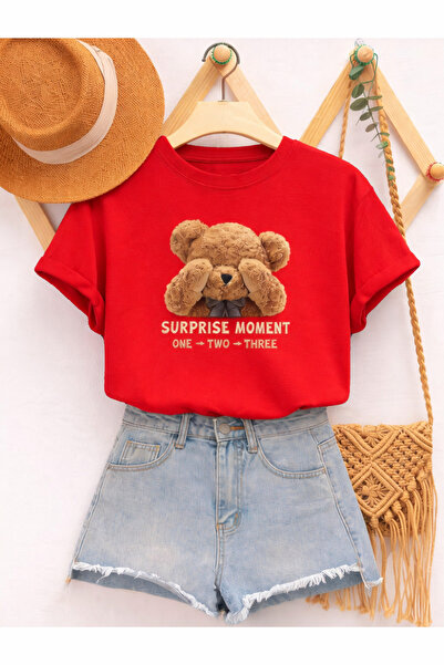 SİBELİZE Unisex Suprise Moment Oversize T-Shirt