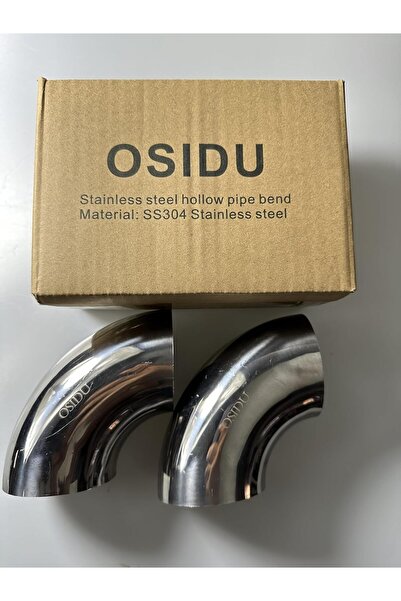 I Best FZE Stainless 4 Inch 90° Mandrel Bend Elbow, SS304 Stainless Steel Ben...