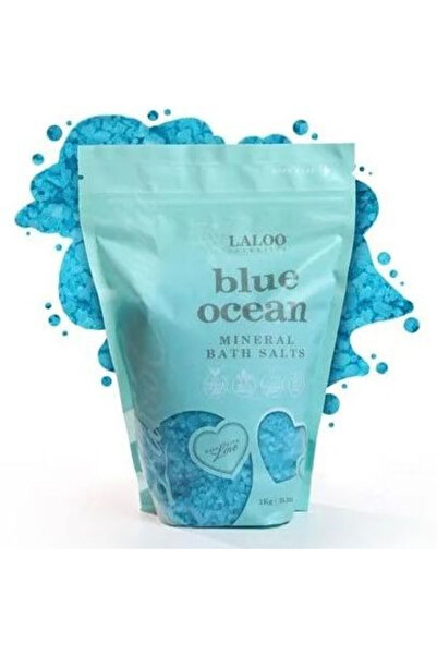 Laloo Cosmetics Blue Ocean Pedicure Salt 1kg Laloo