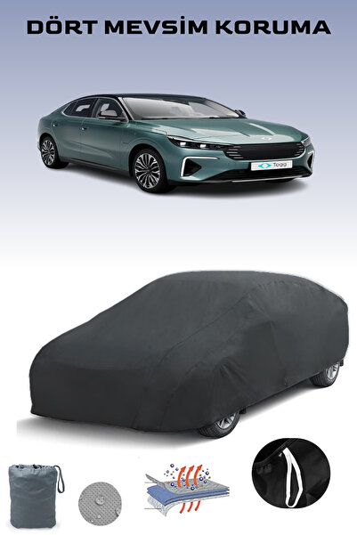 Breen Black Togg T10F Compatible Auto Tarpaulin, Car Tarpaulin