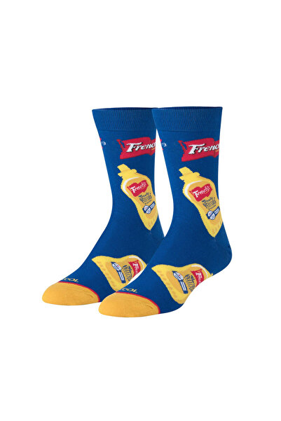 Cool Socks X ΚΑΛΤΣΕΣ ΜΕΣΑΙΑΣ ΜΗΚΟΥΣ ΤΥΠΟΥ FRENCH'S ΜΟΥΣΤΑΡΔΑΣ
