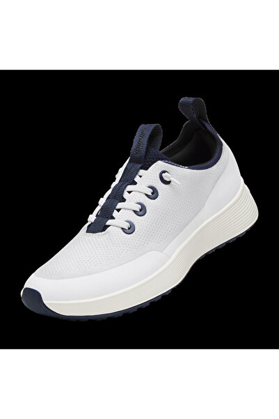 Allbirds حذاء تري رنر جو للنساء - يوتيليتي - بلزيارد/ديب نافي (نعل أبيض طبيعي)