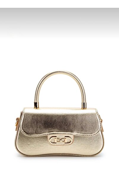 ALBERA غطاء باجيت نسائي أسود اللون مع إكسسوارات ذهبية حقيبة كتف