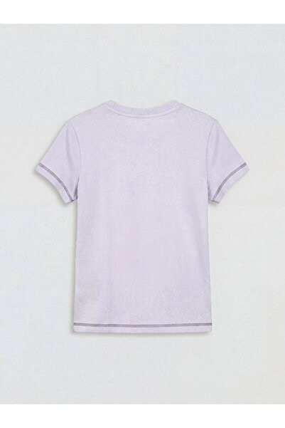 LC Waikiki Crew Neck Printed Girl's T-Shirt