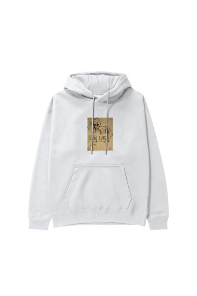 The Lucid Lab God, Law (1981) - Basquiat Hoodie - White
