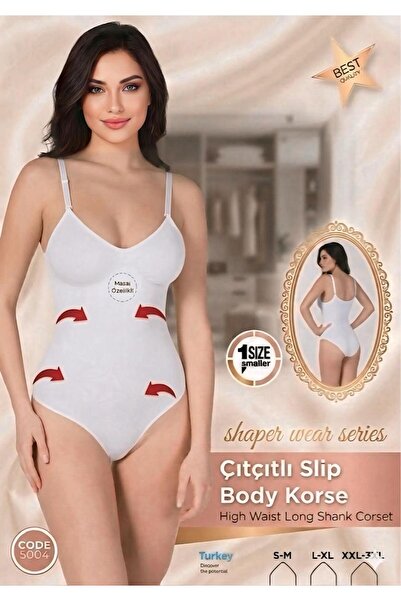 KorseShop Snap Closure Slip Body Corset