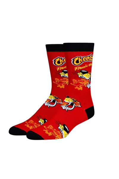 Cool Socks X CHEETOS Φλαμινά Καυτά Κάλτσες Πυροσβεστικής Ομάδας