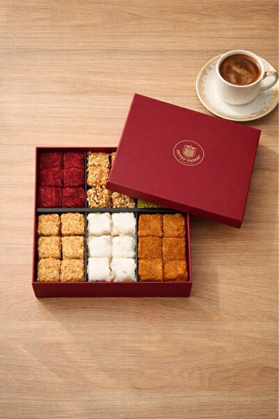 Antep Pazarı بقلاوة لوكوم - صندوق هدايا مختلطة مميز