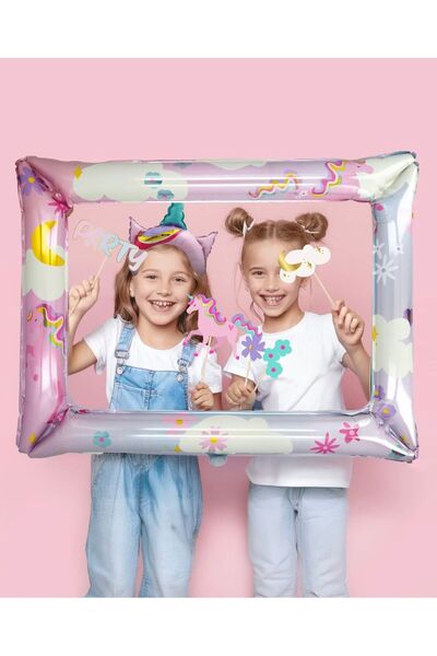 Party Kids Photo Kit Unicorn Balloon