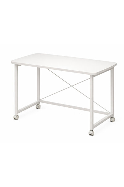 BASE Folding desk with wheels, sturdy metal frame