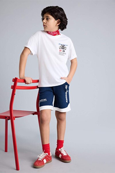 DeFacto Σορτς με στάμπα για αγόρια H0983A826SM