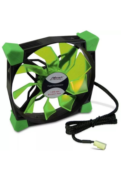 Inter Techno Ventilator Inter-Tech CobaNitrox Xtended N-120-GR 120mm 1200RPM ...