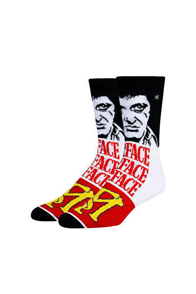 odd sox X SCARFACE MASH UP ΚΑΛΤΣΕΣ ΤΥΠΟΥ CREW