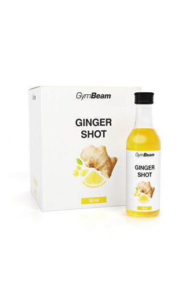 GymBeam Shot de ghimbir, 9 x 50 ml, fără aromă
