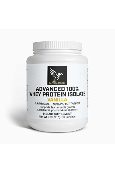 captain garuda fitness Captain Garuda Advanced Whey Protein Isolate — Vanilla