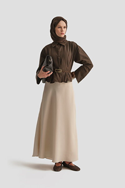 Armine Evaze Lyocell Etek Kum