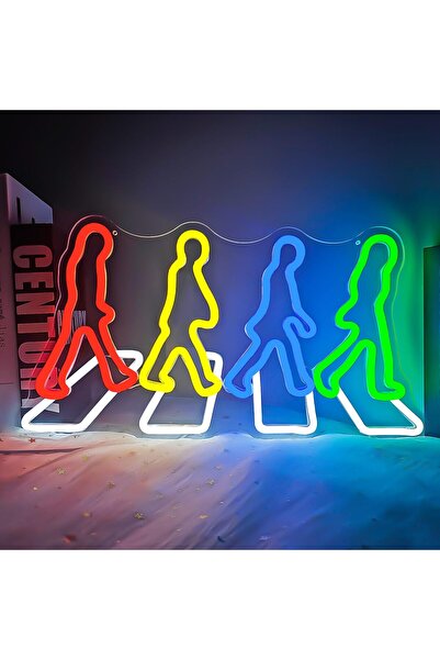 Slasa Rock Band Neon Sign LED Light with 6mm Acrylic Base, 23x43cm Music Decor