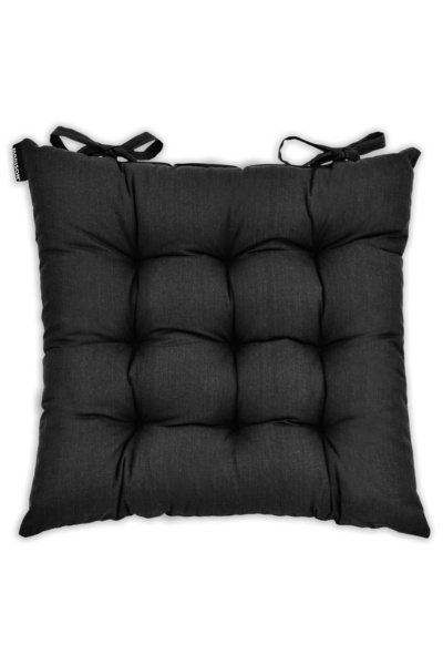 Maison Mex Square cushion for garden/terrace chair BASIC BLACK L.46 l.46 H.8 ...