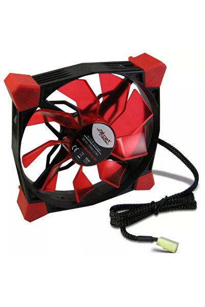Inter Techno Ventilator Inter-tech cobanitrox xtended N-120-LED roșu 120mm 12V