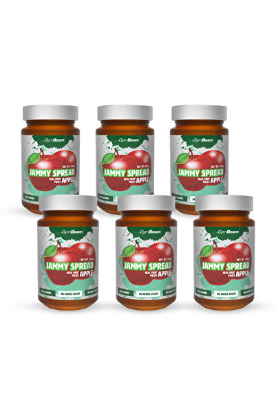 GymBeam Jammy Spread, 6 x 220 g, apple