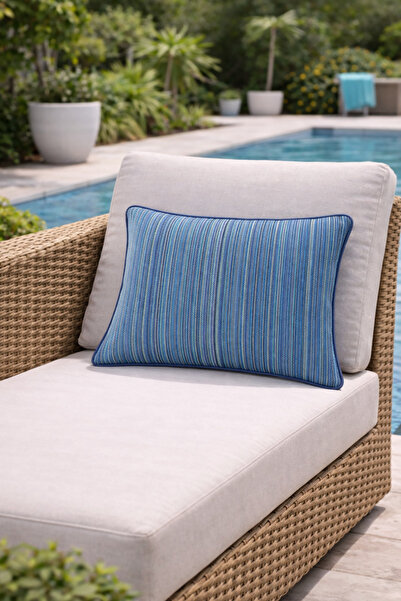 QUBA DECO Διακοσμητικό εξωτερικού χώρου αδιάβροχο κάλυμμα μαξιλαριού, ανθεκτι...