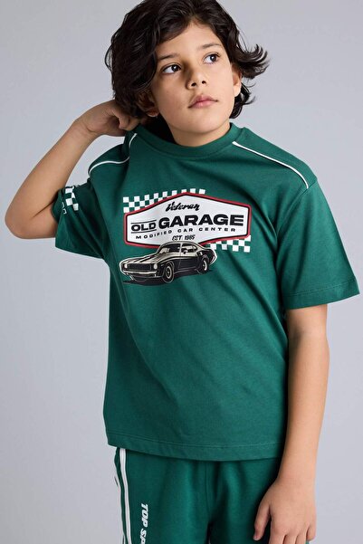 DeFacto Tricou supradimensionat pentru băieți H0979A826SM