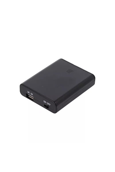 OEM Suport baterii AA R6 x4buc cu suport si capac cu terminal mama USB A COMF SBH341-3S/USB