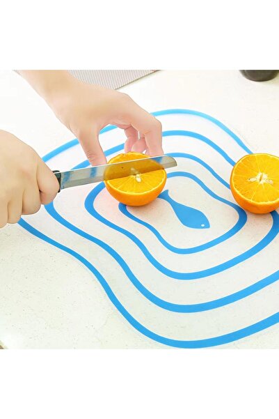 OEM Set of 10 Flexible Plastic Choppers for the Kitchen, 20*15 cm, Blue