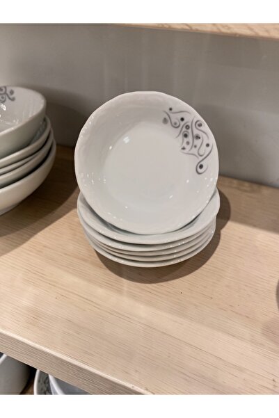 Porland Prselen Yakamoz 19cm Deep Plate Set of 6