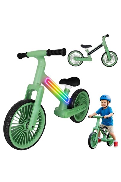 indiggo Bicicleta de Echilibru pentru Copii - NeoGlow Balance Bike, Roti EVA ...