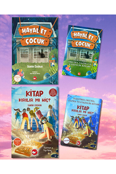 Beyaz Balina Yayınları HAYAL ET ÇOCUK / KİTAP KIRILIR MI HİÇ? & SAMİM COŞKUN ...