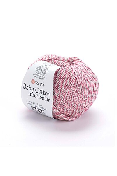Yarnart خيط حياكة قطني متعدد الألوان 5217 إبرولي للأطفال