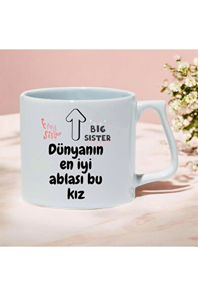 kubdekor The World's Best Sister Printed Luxury Mug Cup