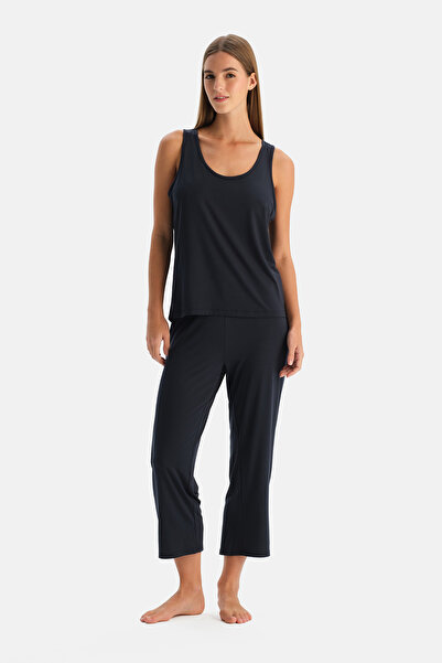 Dagi Σετ πιτζάμες με παντελόνι αθλητικού τύπου Modal Cool Touch με χοντρές τι...