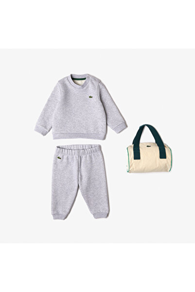 Lacoste Çocuk Gri Pijama Takımı