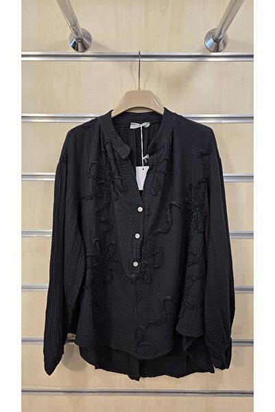 Park Moda Γυναικείο πουκάμισο μουσελίνας 100% βαμβάκι