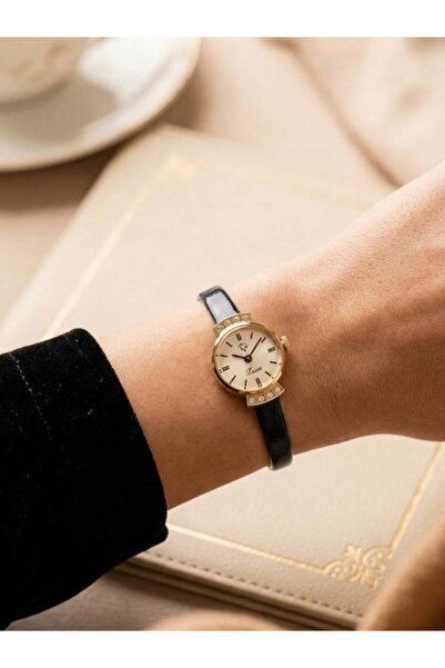 Laiza ساعة يد نسائية عتيقة الطراز بقطر 15 ملم من الفولاذ بآلية سويسرية دوشيس ...