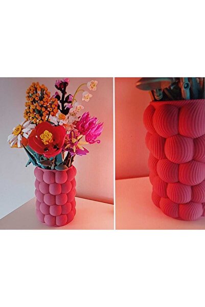 PLA Çiçekler İçin Ahududu Vazo
