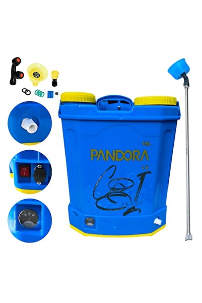 Pandora Pulverizator electric, 16 L, cu acumulator, regulator de presiune - C...