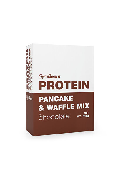 GymBeam Amestec proteic pentru clătite și vafe 500 g, 500 g, ciocolată