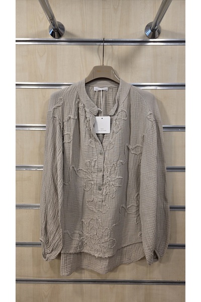 Park Moda Women's Muslin Shirt 100% Cotton