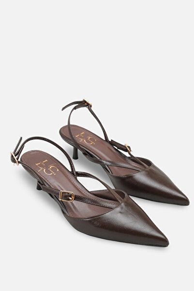 Liza Shoes İpek Women's Short Heeled Pointed Toe Shoes A006-4397