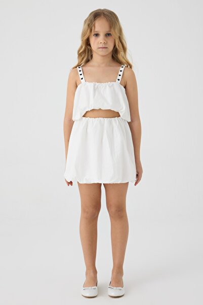 Tyess Λευκή μπλούζα για κορίτσια BG Store