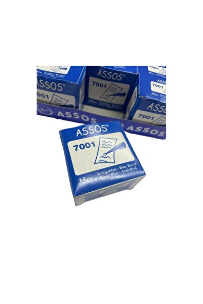Assos Yazı Mürekkebi Mavi 35cc.