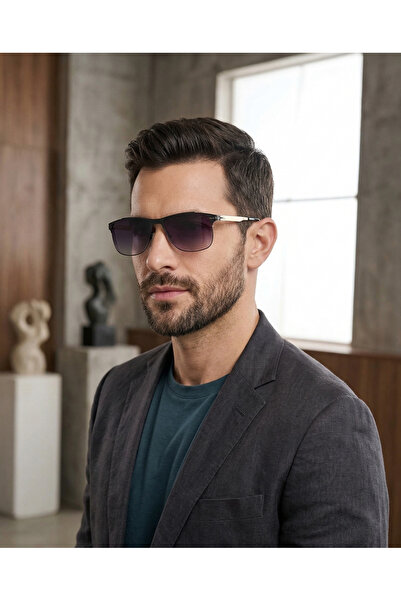 BLACK 8309 C2 60 Men's Sunglasses