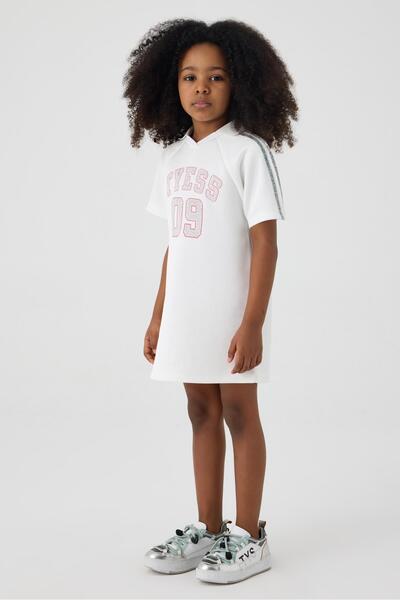 Tyess BG Store Λευκό φόρεμα για κορίτσια