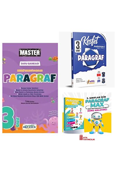 Okyanus Yayıncılık 3. Sınıf Süper Paragraf Soru Bankası Seti