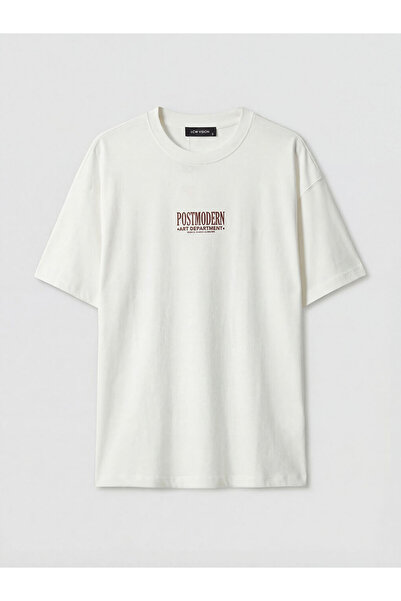 LC Waikiki Rmz Gi̇yi̇m Farkiyla Zero Roba Collar Printed Loose Fit Women's T-...