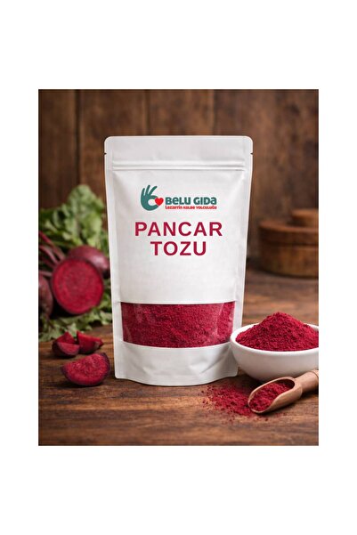 Belu Gıda Atölyesi KIRMIZI PANCAR TOZU 100 GRAM KATKISIZ DOĞAL SEBZE TOZU