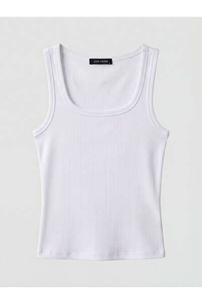 LC Waikiki Γυναικείο εσώρουχο με λευκό τετράγωνο λαιμόκοψη